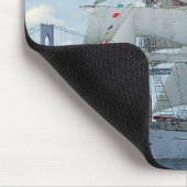 インディアンネイビー帆走練習船タランジニ マウスパッド (コーナー)