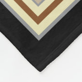 インディアンパターンフリースブランケット フリースブランケット (角)