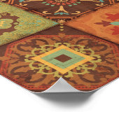 インディアンパターン ポスター (角)