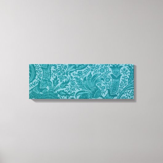 インディアンパターン（William Morris著） キャンバスプリント (正面)