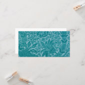 インディアンパターン(William Morris)カード カード (正面/裏面インサイチュ)