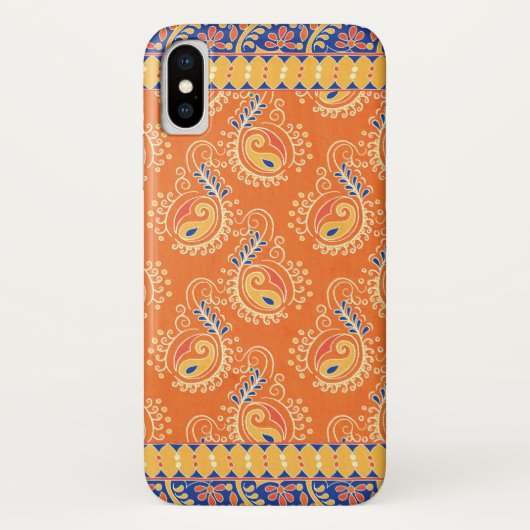インディアンパターンiPhoneケース Case-Mate iPhoneケース (裏面)