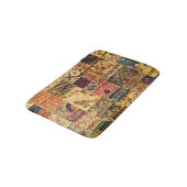 インディアンパッチワーク：ハンピ市場の布。 バスマット (アングル)