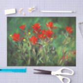 インディアンパントブ絵を描ラシのオリジナルワイルドフラワーアート 薄葉紙 (クラフト)