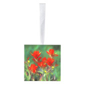 インディアンパントブ絵画ラシのオリジナル – フラワーアート キューブオーナメント (右)