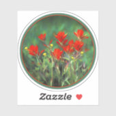 インディアンパントブ絵画ラシのオリジナル – フラワーアート シール (シート)