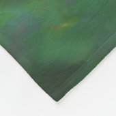 インディアンパントブ絵画ラシのオリジナル – フラワーアート フリースブランケット (角)