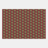 インディアンパントブ絵画ラシのオリジナル – フラワーアート ラッピングペーパーシート (正面2)