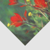インディアンパントブ絵画ラシのオリジナル – フラワーアート 薄葉紙 (詳細)