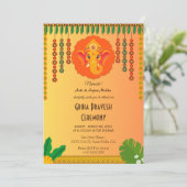 インディアンヒンズーハウスウォーミンググリハプラヴェシュ 招待状 (スタンド正面)