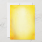 インディアンヒンズー式レセプションピーコックフローラ 招待状 (裏面)