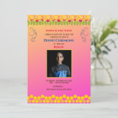 インディアンヒンズー教ボーイドッティ式パンチャカッツアヴィット 招待状 (スタンド正面)