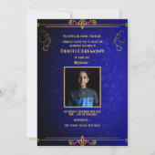 インディアンヒンズー教ボーイドッティ式パンチャカッツアヴィット 招待状 (正面)