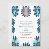 インディアンヒンズー教ボーイドッティ式パンチャカッツアヴィット 招待状 (正面)