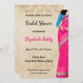 インディアンヒンズー教婚礼式 招待状 (正面/裏面)