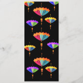 インディアンヒンズー結婚PARASOLのメニュー メニュー (裏面)