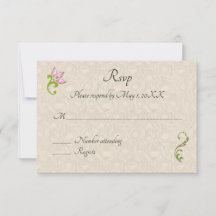 インディアンヒンドゥーピーコック結婚式招待状rsvp