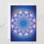 インディアンヒンドゥー引っ越し祝いパーティーグリハプラヴェシュチャクラ 招待状 (裏面)