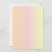 インディアンヒンドゥー引っ越し祝いパーティーグリハプラヴェシュ素朴 招待状 (裏面)