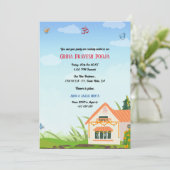 インディアンヒンドゥー引っ越し祝いパーティーグリハプラヴェシュ 招待状 (スタンド正面)