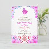 インディアンヒンドゥー引っ越し祝いパーティーグリハプラヴェシュ 招待状 (スタンド正面)