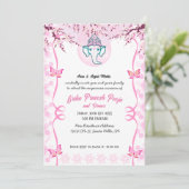 インディアンヒンドゥー引っ越し祝いパーティーグリハプラヴェスバタフライ 招待状 (スタンド正面)