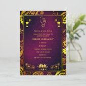 インディアンヒンドゥー教ボーイドッティ式パンチャカッツ 招待状 (スタンド正面)