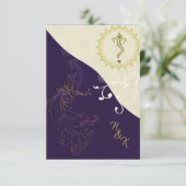 インディアンヒンドゥー教結婚式招待状 招待状 (スタンド正面)