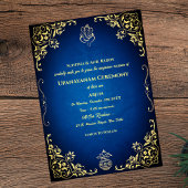 インディアンヒンドゥー結婚式招待状とカスタムイメージ 招待状