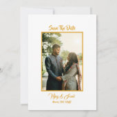 インディアンヒンドゥー結婚式招待状とカスタムイメージ 招待状 (裏面)