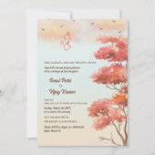 インディアンヒンドー結婚ズガネーシャ 招待状 (正面)