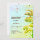 インディアンヒンドー結婚ズガネーシャ 招待状 (正面)