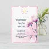 インディアンヒンドー結婚ズガネーシャ 招待状 (スタンド正面)