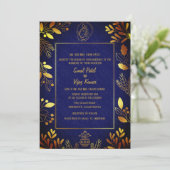 インディアンヒンドー結婚ズガネーシャ 招待状 (スタンド正面)