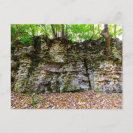 インディアンビレッジキャニオン秋，コロンバス，オハイオ ポストカード