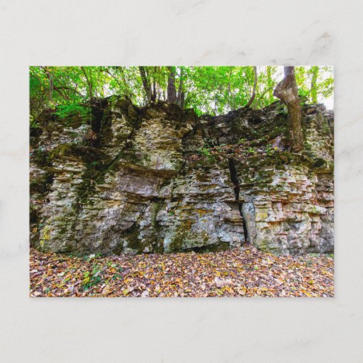 インディアンビレッジキャニオン秋,コロンバス,オハイオ ポストカード (正面)