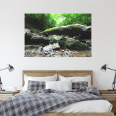 インディアンビレッジキャニオン,コロンバス,オハイオ キャンバスプリント (インサイチュ (寝室))