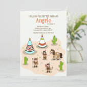 インディアンビレッジ招待状 招待状 (スタンド正面)