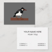 インディアンピエミナバードアート 名刺 (正面/裏面)