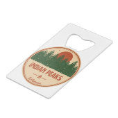 インディアンピークスウィルダネスコロラド クレジットカード栓抜き (裏面アングル)