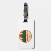 インディアンピークスウィルダネスコロラド ラゲッジタグ (裏面縦)