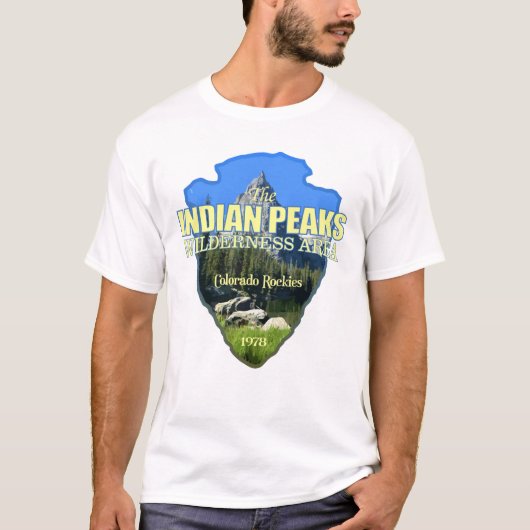 インディアンピークWA （矢印） Tシャツ (正面)