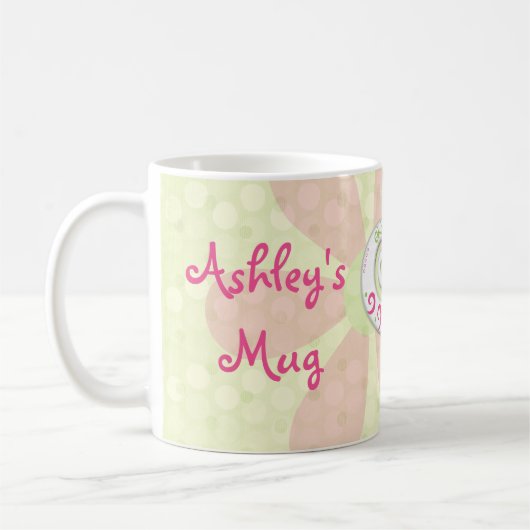 インディアンファンシースタイル象パーソナライズドマグカップ コーヒーマグカップ (左)