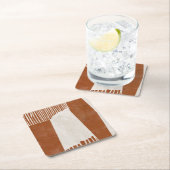 インディアンフィールドI スクエアペーパーコースター (インサイチュ)