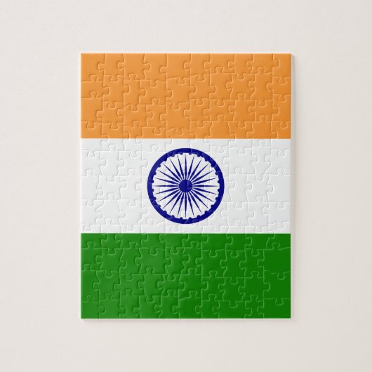 インディアンフラグ – イメ高品質ージ ジグソーパズル (縦)