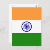 インディアンフラグ – イメ高品質ージ ポストカード (正面/裏面)