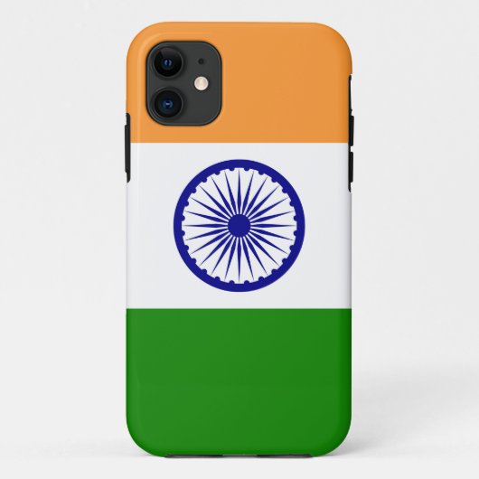 インディアンフラグ – イメ高品質ージ Case-Mate iPhoneケース (裏面)