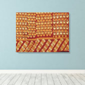 インディアンフルケリ刺繍 キャンバスプリント (インサイチュ (ウッドフロア))