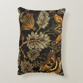 インディアンフローラペイズリー、シームレスな民族パターン。 アクセントクッション (裏面(縦))