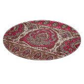 インディアンフローラペイズリー、民族曼荼羅のパターン。 カッティングボード (角)